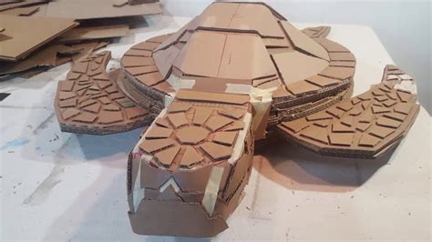 The Making Of A Cardboard Sea Turtle Youtube