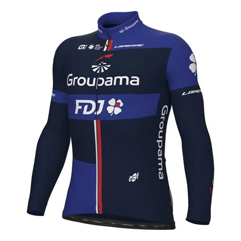 Maillot Groupama Fdj Prime Manga Larga Deporvillage