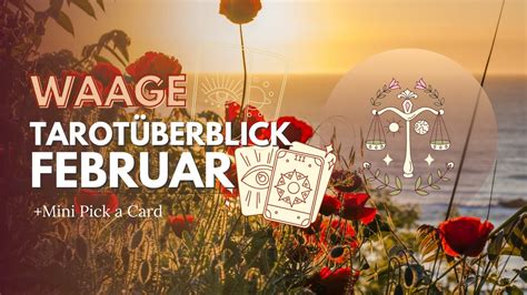 Waage Tarot Monatsvorhersage FebruarEs Tut Sich Eine Neue Wichtige