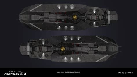 Jacob Stokes Sins Of The Prophets 2 Orion Class Assault Carrier