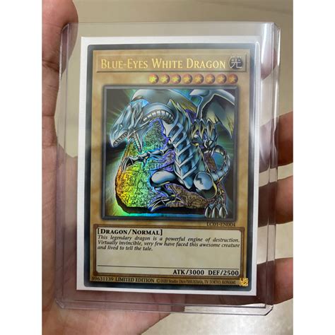 Thẻ Bài Blue Eyes White Dragon Lc01 En004 Limited Edition Ultra Rare Uk Mint