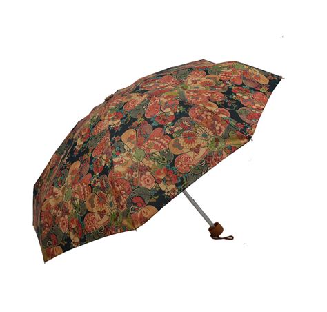 Ladies Colorful Folding Umbrella with floral pattern MINI Size-(0336BR