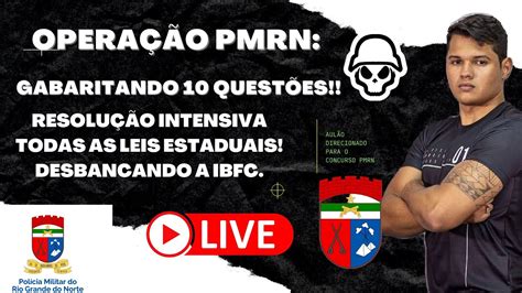 CONCURSO PM RN 2023 RESOLUÇÃO INTENSIVA DE QUESTÕES REVISÃO RETA