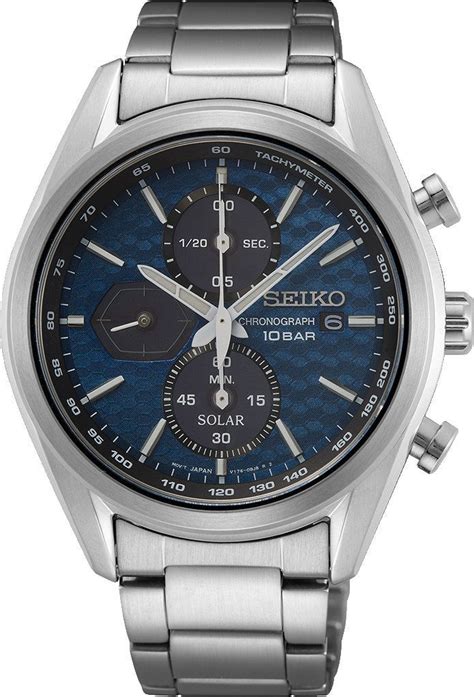 Seiko Macchina Sportiva Mm Watch In Blue Dial