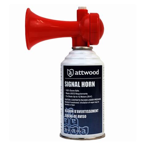 Attwood Safety Sport Airhorn 8 Oz At