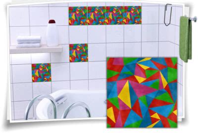 Fliesenaufkleber Mosaik Bunt Medianlux Shop