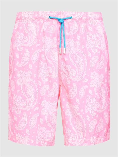 MC2 Saint Barth Badehose Mit Allover Print Modell LIGHTING Pink