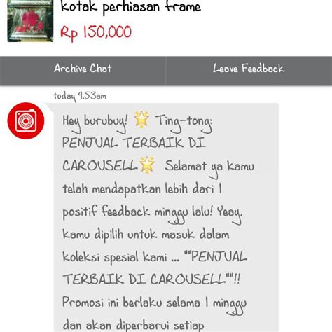 Thanks Carousel Serba Serbi Others Di Carousell