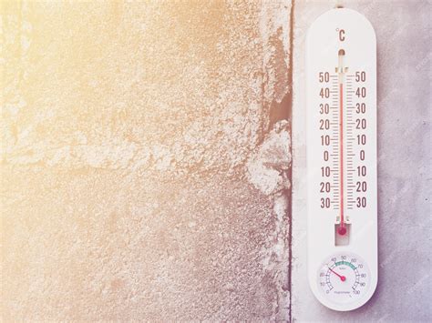premium photo closeup thermometer showing temperature  degrees celsius