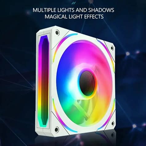 Aigo Z12 Computer Case Fan Reverse Ventoinha PC 120mm Rgb Fan Cooler