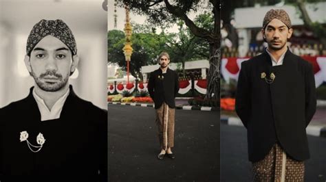 Foto Reza Rahadian Bak Pangeran Jawa Datang Ke Istana Negara