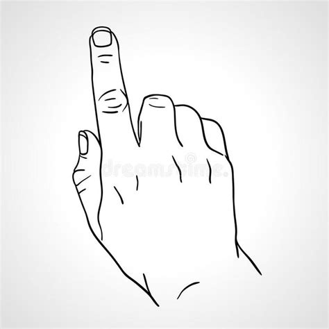 Middle finger drawing up - logoswolf