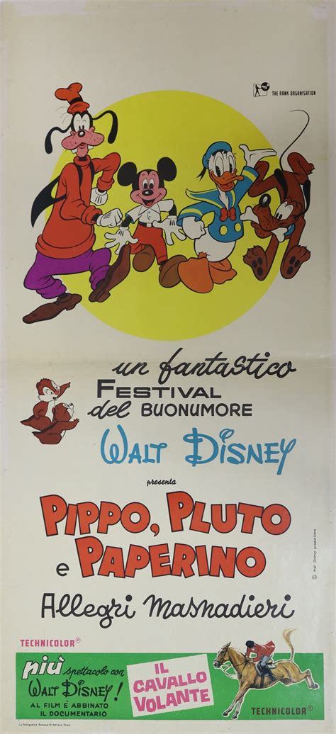 Locandina film ''Pippo, Pluto e Paperino'' | Art La Rosa | ArsValue.com