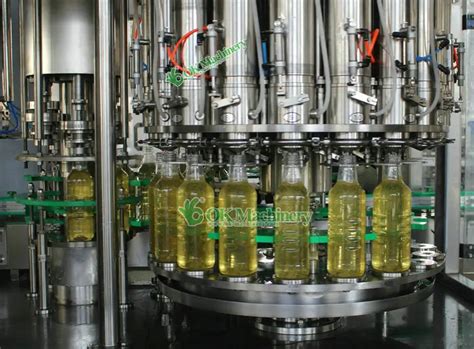 Bk03 High Speed Rotary Oil Filling Machine Edible Oil Bottle Filling