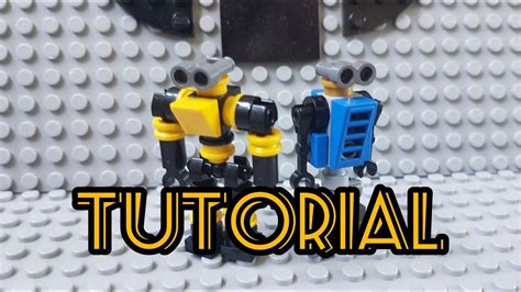 Tuto Comment Faire Des Robots En Lego Youtube