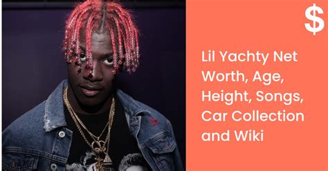 Lil Yachty Net Worth Updated 2023 Height Songs Car Collection And