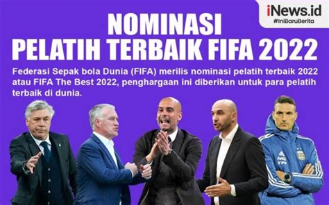 Infografis Nominasi Pelatih Terbaik FIFA 2022