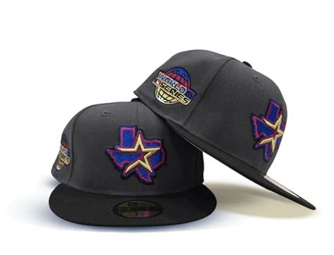 Houston Astros 2005 World Series Dark Gray Black 59Fifty Fitted Hat by ...