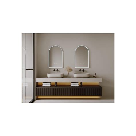 Lot De Miroirs De Salle De Bain En Arche Anti Bu E Avec Leds L X