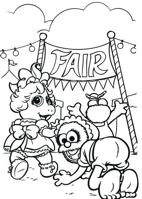 Fair Coloring Pages - Learny Kids