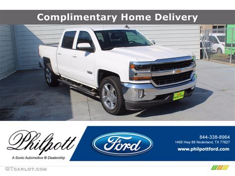 2017 Summit White Chevrolet Silverado 1500 Lt Crew Cab 139098447 Photo