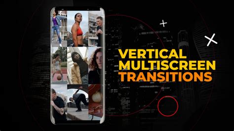 Vertical Multiscreen Transitions Premiere Pro Templates VideoHive