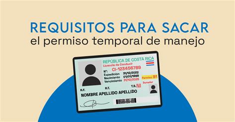 Requisitos Para Sacar El Permiso Temporal De Manejo