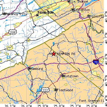 Kempton, Pennsylvania (PA) ~ population data, races, housing & economy