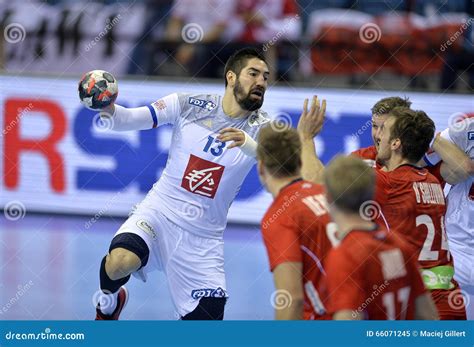 EHF EURO 2016 France Norway Editorial Image Image Of Action