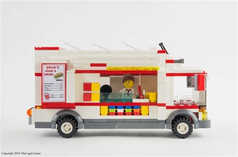 All Day Bricks: LEGO Food Truck LEGO Ideas Project Review