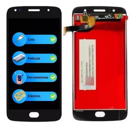 Tela Display Lcd Frontal Compatível Moto G5s Xt 1792 Frete grátis