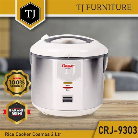 Cosmos Rice Cooker Non Stick Stainless Penanak Nasi Magic In