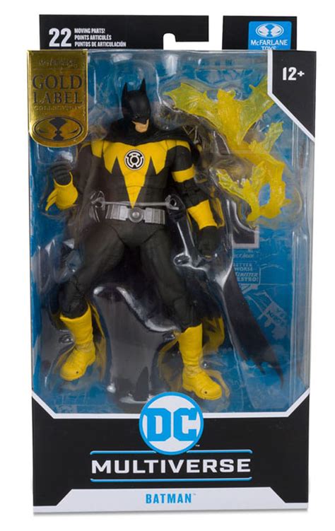 Dc Multiverse Action Figure Batman Sinestro Corps Gold Label Cm