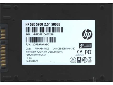 HP SSD S700 500GB Review - Introduction & Closer Look