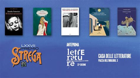 Anteprima Festival Letterature Incontro Con La Cinquina Del