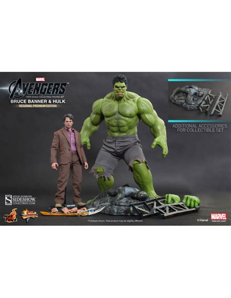 Comprar Pack De Figuras Bruce Banner Y Hulk The Avengers Figuras