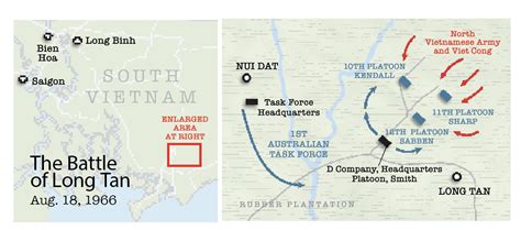 Long Tan Vietnam Map