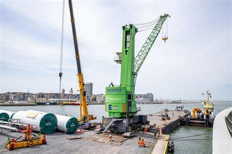 DVO Nectar Group Investeert In Mobiele Havenkraan In Haven Oostende