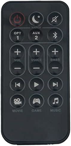 Replacement Soundbar Remote Control Fit For Polk Signa Solo Sound Bar