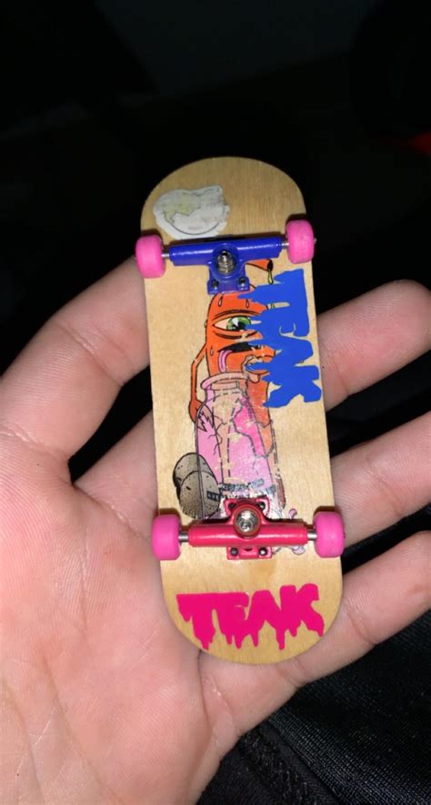 Tech Deck Performance Series Deck With Teak Trucks And Wheels Love The Feel Of It Sm R