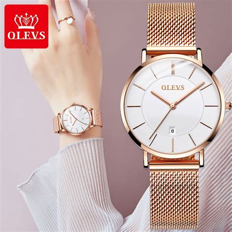 olevs original jam tangan wanita womens casual watches womens watches