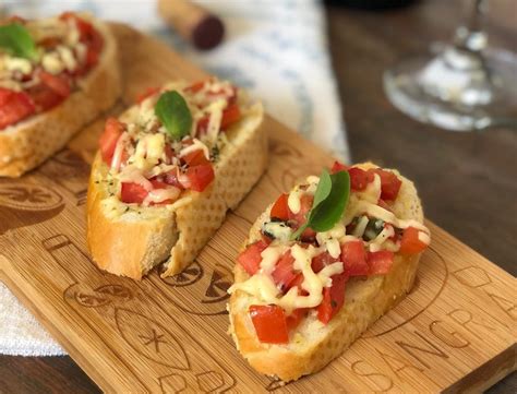 Receita De Bruschetta Do Jeito Mais Simples Para Ficar Pronta Bem Rapidinho