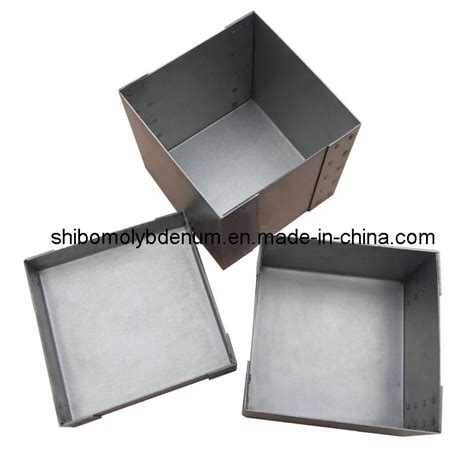 Tzm Riveted Molybdenum Boats For Vacuum Annealing China High Purity