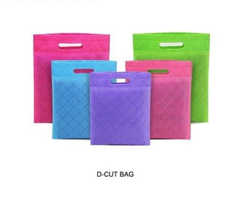 Bopp Offset White Non Woven D Cut Bag Capacity 5 Kg At Rs 125 Kg In