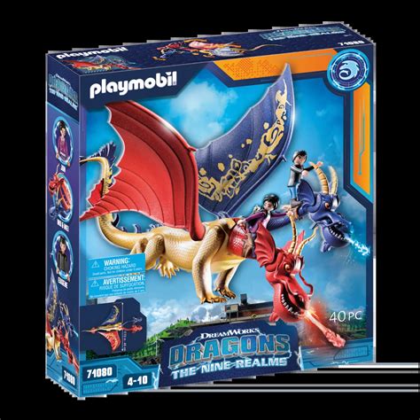 Playmobil Dragons The Nine Realms Wu Wei With Jun Playset Worldshop