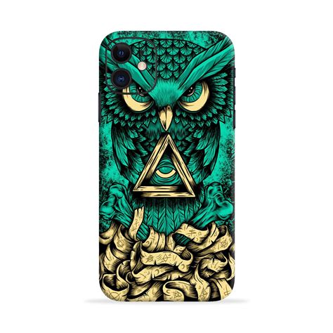 Green Owl Poco F3 Gt 5g Back Skin Wrap Only Rs 149 Skinlelo