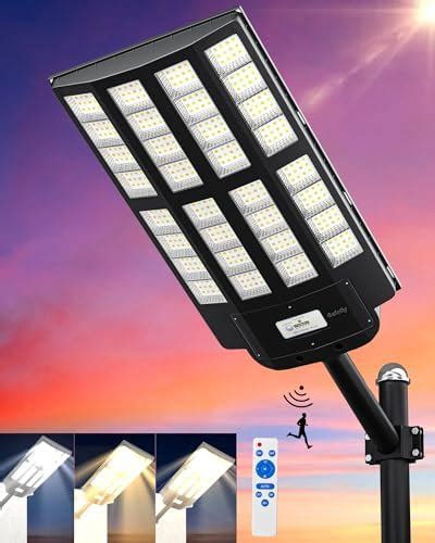 Gefolly Sl W Solar Street Light Outdoor Wide Angle Lm K