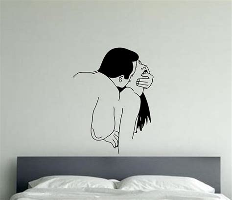 Love And Romantic Vinyl Wall Decals Sex Woman And Man