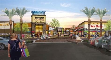 Tanger's Outlet Center Development Strategy