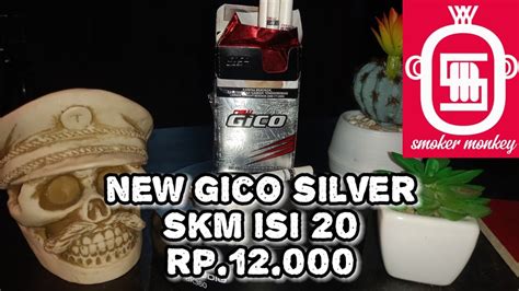 Rokok New Gico Silver Rating7 Rokok Rokoko Tembakau Smoker Monkey